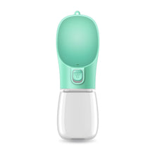 Load image into Gallery viewer, 800ml Dogs Water Bottle Portable High Capacity Leakproof Pet Foldable Drinking Bowl Outdoor Walking
